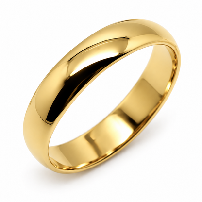 Kaedesigns Genuine Heavy Solid 9ct 9kt Yellow, Rose or White Gold 5mm Wedding Band Ring -Choose your size H to Z