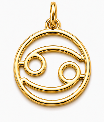 Genuine 9ct 9k 375 Yellow, Rose or White Gold Modern ALL Zodiacs Zodiac Pendant