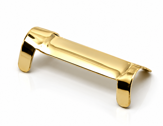 Genuine 9ct 375 Yellow or White Gold  Ring Clip Guard Sizes, 2mm,3mm,4mm,7mm,8mm,13mm