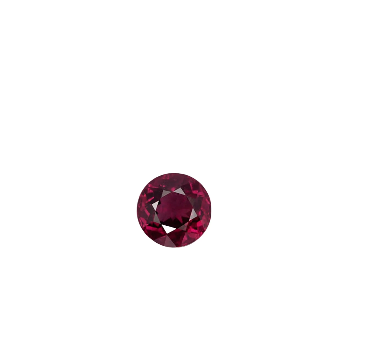 Genuine 2mm AAA Round (1 pc) Loose Natural Gemstone Rhodolite Garnet