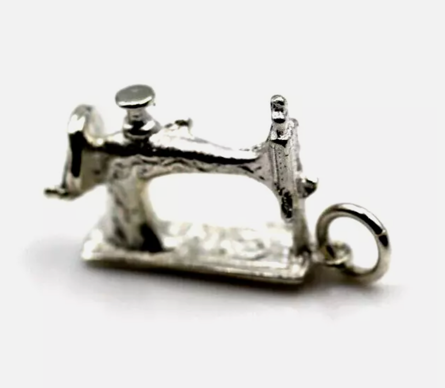 Kaedesigns New Sterling Silver 925 Sewing Machine Charm Pendant