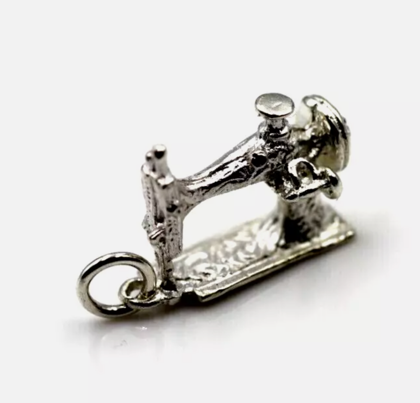 Kaedesigns New Sterling Silver 925 Sewing Machine Charm Pendant