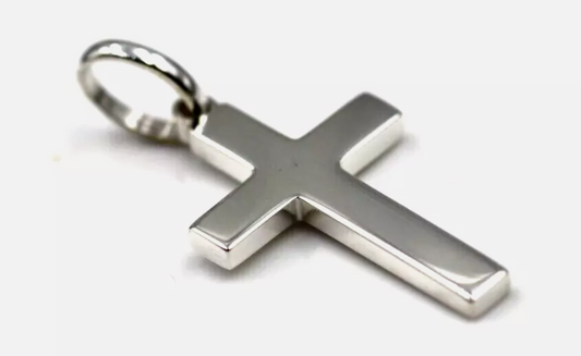 Kaedesigns Solid Genuine Sterling Silver 925 Cross Pendant