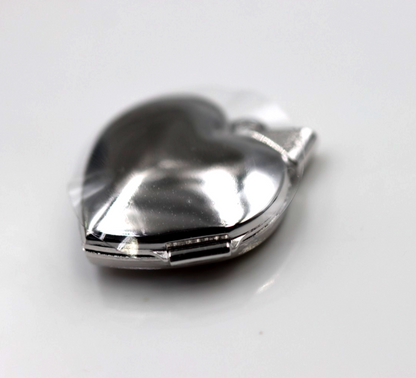 Sterling Silver 925 Heart Celtic Design 2 Photo Heart Locket Pendant