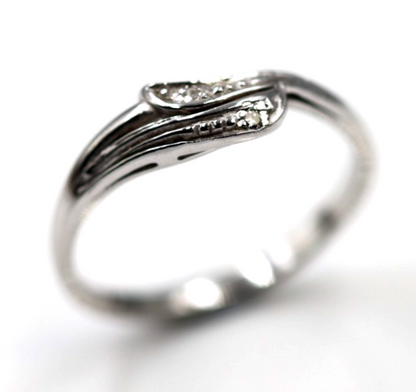 Size N 1/2 Genuine Sterling Silver 925 Dress Ring
