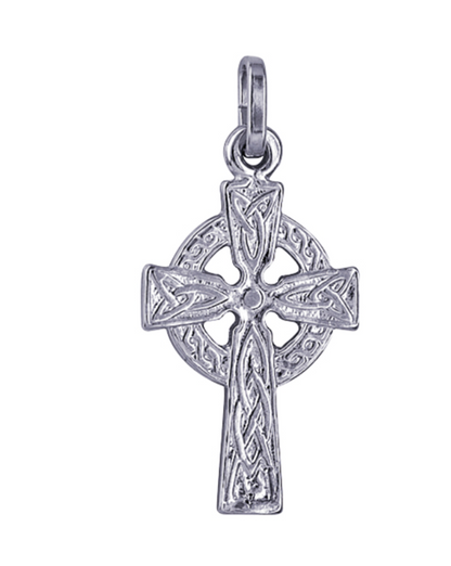 Genuine 9ct Yellow, Rose or White Celtic Cross Pendant / Charm