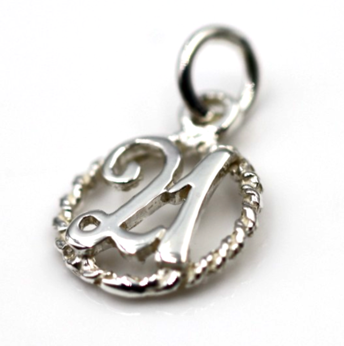Kaedesigns New Genuine Sterling Silver 925 21st Pendant or Charm
