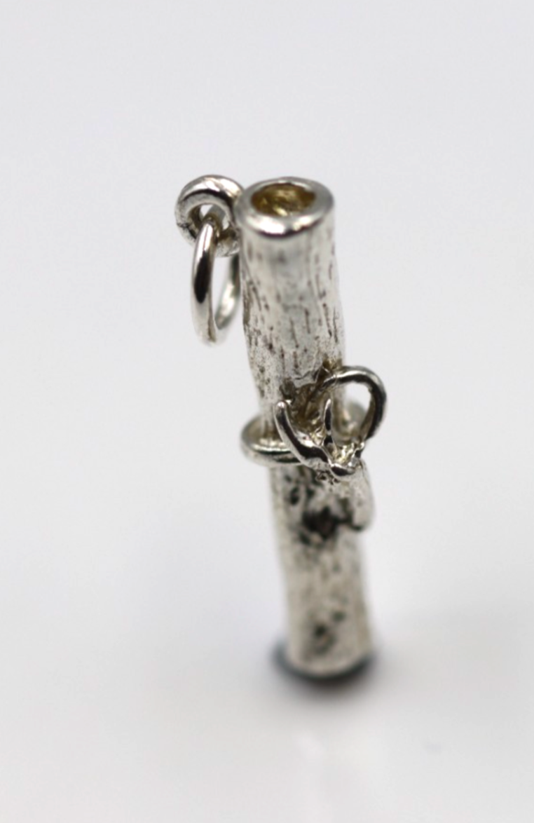 Genuine Sterling Silver 925 Graduation Diploma Charm / Pendant