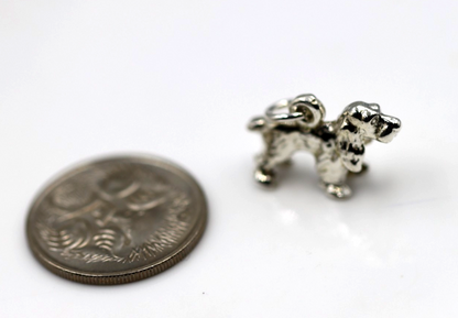 Kaedesigns 3D Genuine Sterling Silver 925 Cocker Spaniel Dog Charm / Pendant