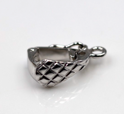 Sterling Silver Pearl Enhancer Bail Clasp Large 14mm