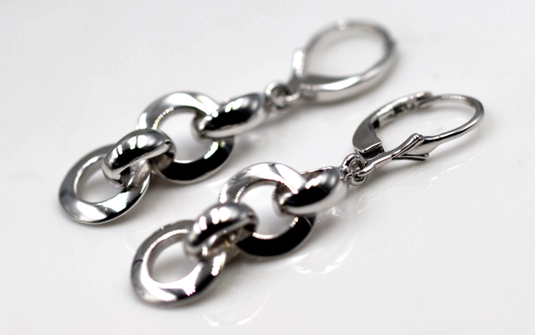 Kaedesigns 9ct Yellow, Rose or White Gold 10mm Circle Belcher Earrings Continental Hooks