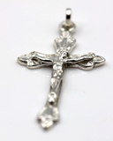Genuine Brand New 9ct Yellow Gold or Sterling Silver Crucifix Cross 40mm x 22mm