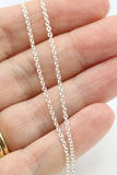 Genuine Sterling Silver 925 45, 50 or 55cm Cable / Belcher Necklace Chain *Free Post
