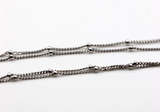 Genuine Sterling Silver 925 Ball Chain Necklace 45cm -Free Post
