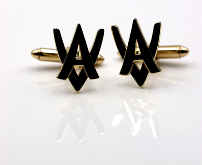 18ct Yellow Gold 750 Cufflinks Cufflinks Letter Initial Personalized Custom Made