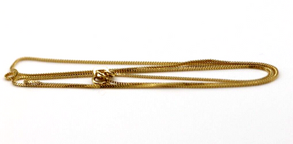 Genuine 750 18ct Rose Gold Cable Chain 50cm 2.38grams Necklace*Free Express Post