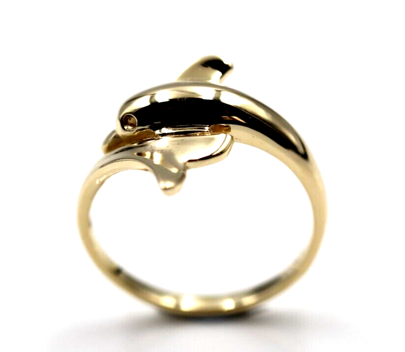 White gold hot sale dolphin ring