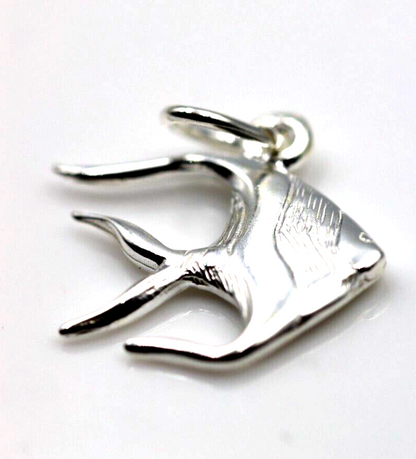 Genuine Sterling Silver Solid Hamilton Island Fish Charm / Pendant