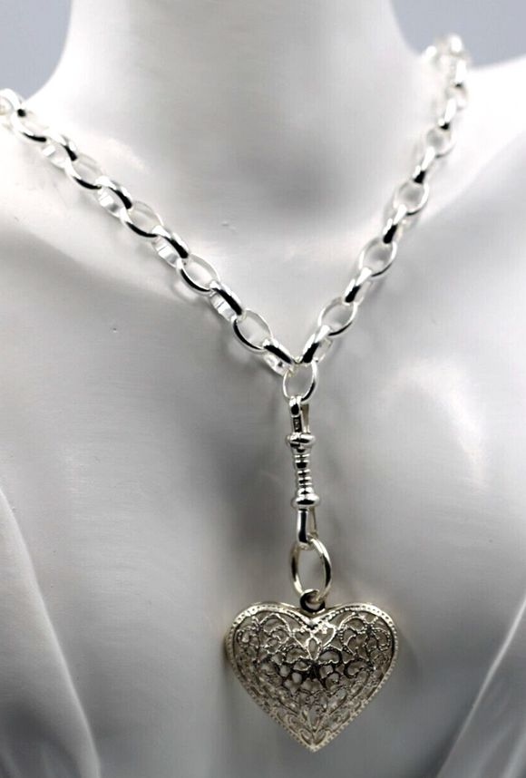 Heavy sterling silver belcher 2025 chain