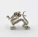 Genuine Sterling Silver 925 Large Chinese Griffin Dragon Pendant *Free Post Oz