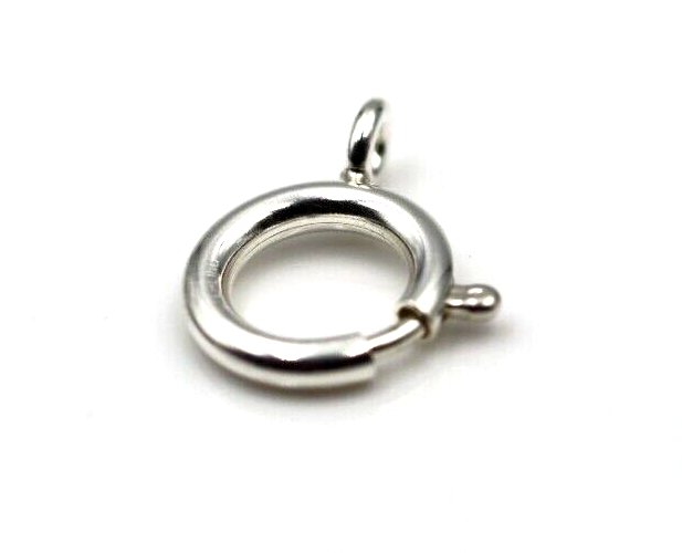 Genuine Sterling Silver 925 Large Spring Rings / Bolt Ring 12mm ...