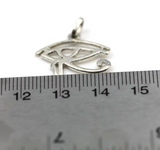 Genuine Sterling Silver 925 or 9ct Yellow Gold 18mm Round 'Eye of Horus' Pendant- Free post