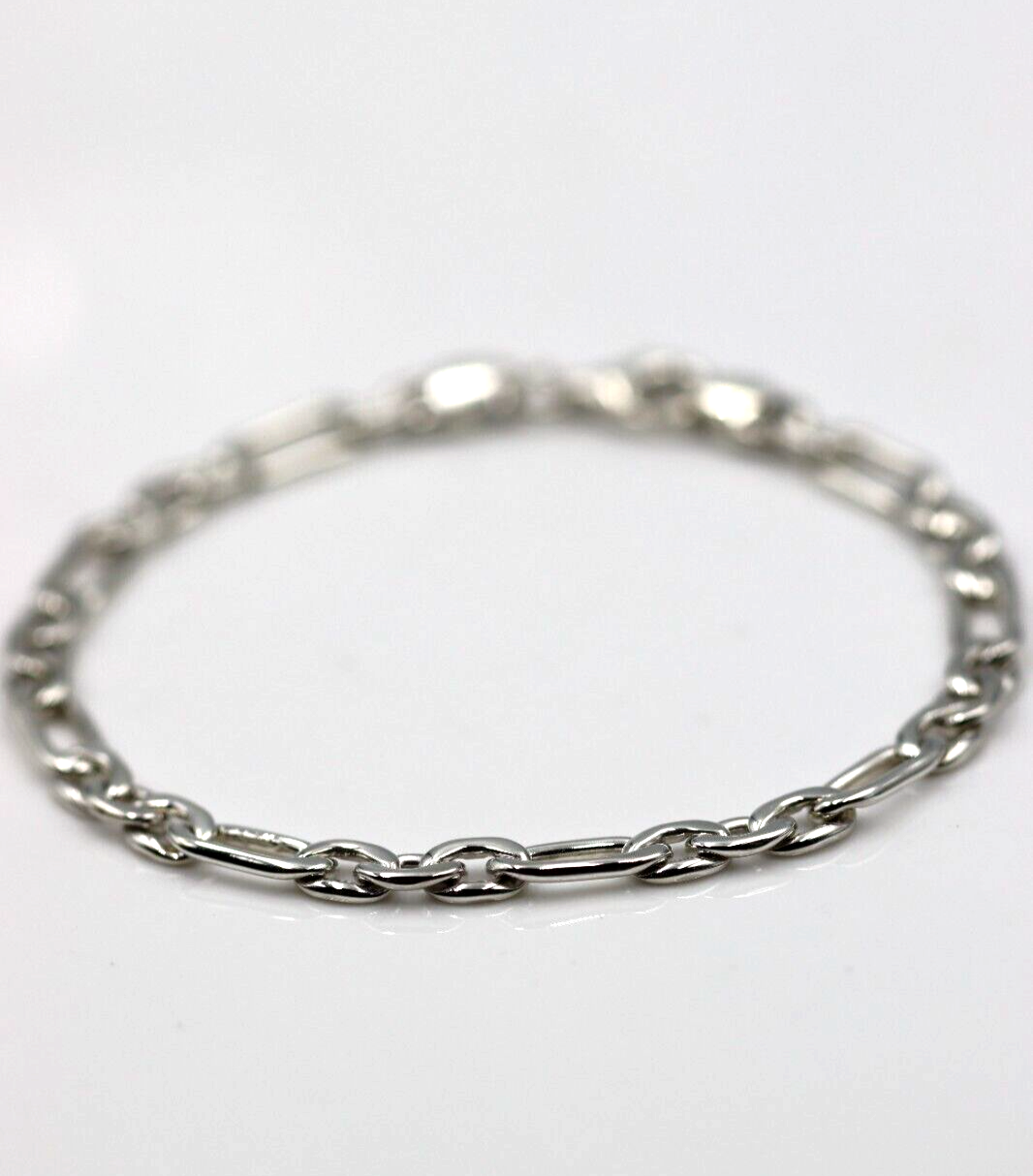 Sterling Silver 925 Fancy Bracelet Link 19cm long - Free Express Post