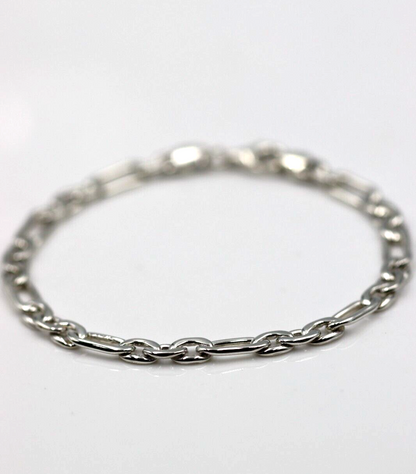 Sterling Silver 925 Fancy Bracelet Link 19cm long - Free Express Post