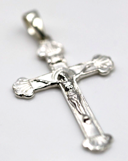 Genuine Brand New Sterling Silver 925 Large Crucifix Cross