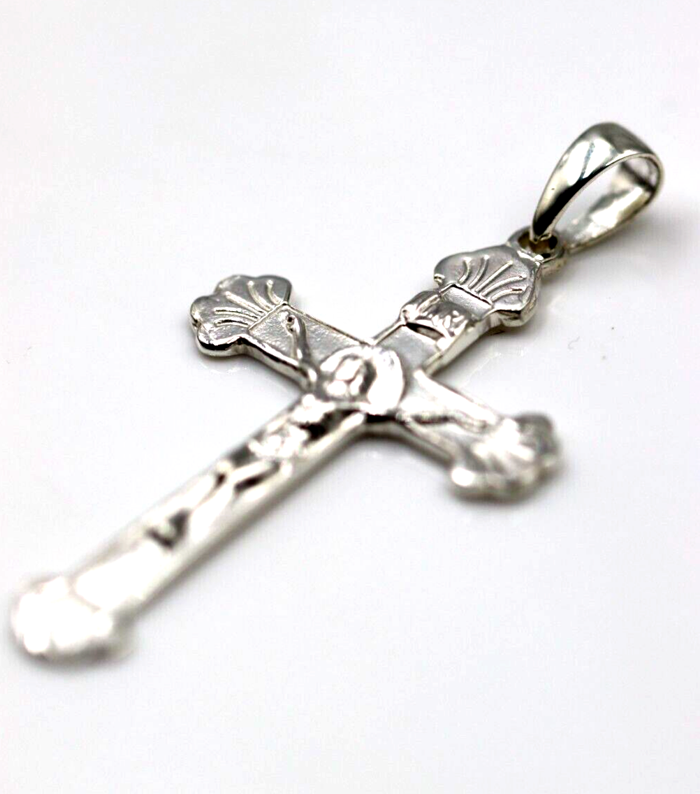 Genuine Brand New Sterling Silver 925 Large Crucifix Cross