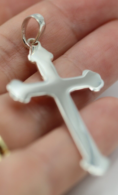 Genuine Brand New Sterling Silver 925 Large Crucifix Cross