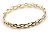 Kaedesigns New Genuine 9ct Yellow, Rose or White Gold Celtic Knot Oval Bangle 7.2cm X 5.2cm
