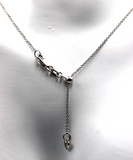 Genuine 9ct Yellow or Rose or White Gold 47cm Fine Slider Heart Necklace Chain -Free express post
