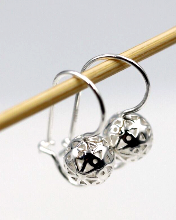 8mm 2025 ball earrings