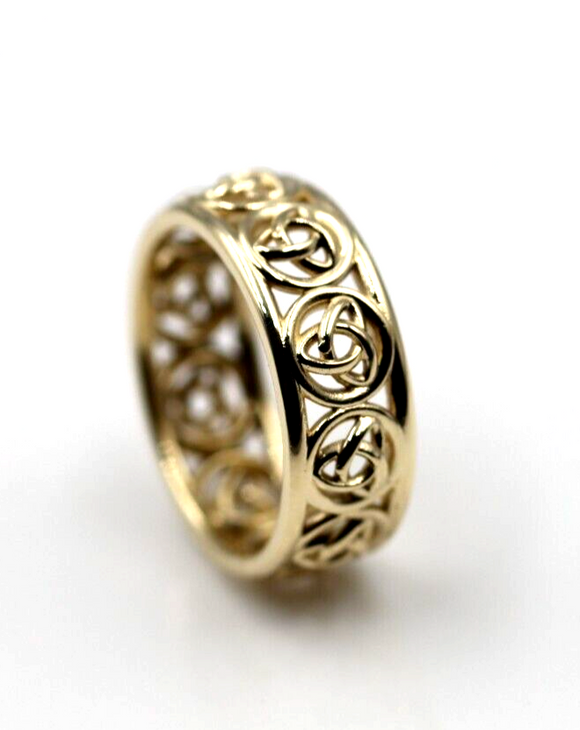 Celtic best sale eternity rings