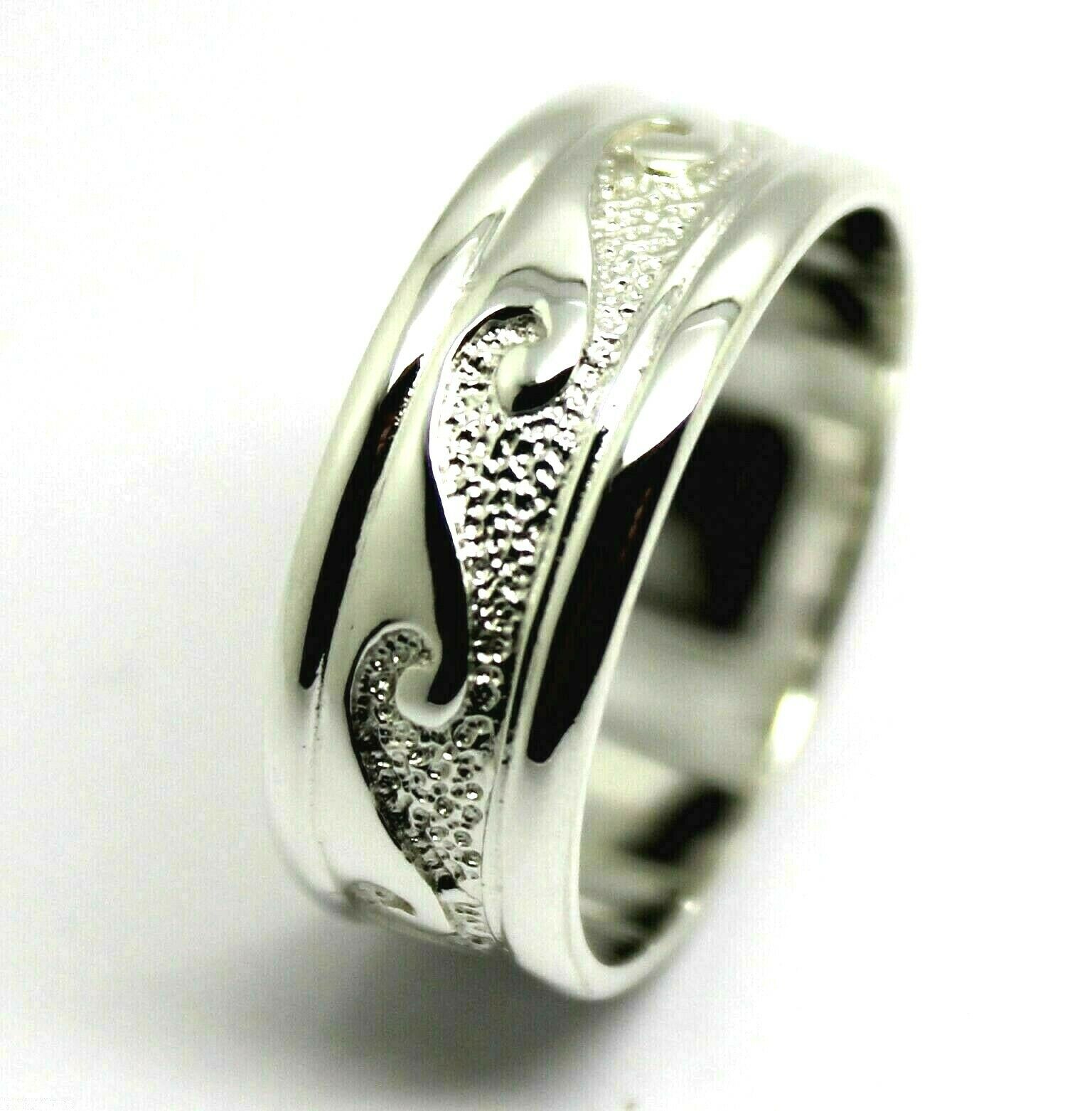 Kaedesigns New Genuine Genuine Sterling Silver 925 Surf Wave Ring Size ...