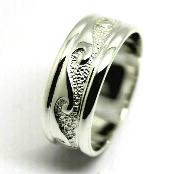 Kaedesigns New Genuine Genuine Sterling Silver 925 Surf Wave Ring Size U