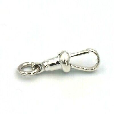 Kaedesigns Genuine New Solid Sterling Silver Albert Swivel Clasp 21mm plus jump ring