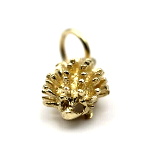 Kaedesigns, Genuine 9K Yellow Gold Echidna Charm or Pendant