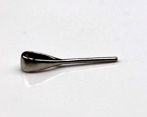 Genuine Sterling Silver 925 Pearl Bail and Plain Pin Polished