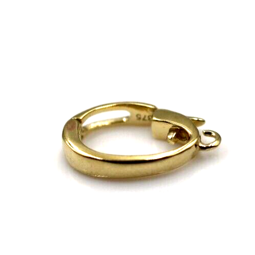 Enhancer Clasp Genuine 9ct Yellow Gold Pearl Enhancer Bail Clasp Large 13mm x 7mm ...