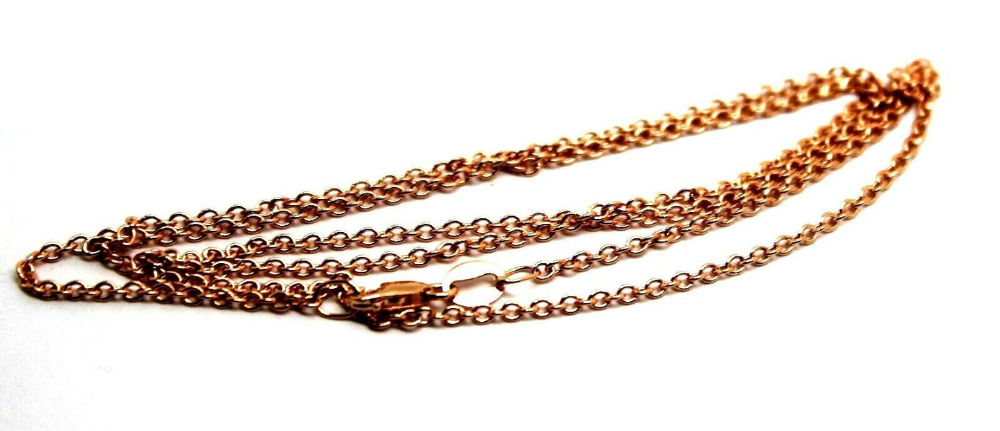 Genuine 9ct Rose or 9ct Yellow Gold Belcher Chain Necklace 60cm 3.3g