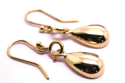 9ct Yellow or White or Rose Gold interchangeable earrings heart, ball, teardrop Tear Drop