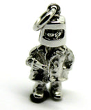 Kaedesigns New Heavy 9ct Yellow, Rose or White Gold / 375 Solid Ned Kelly Pendant
