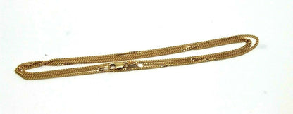 Genuine New 9k 9ct Yellow or Rose Gold Kerb Curb Chain Necklace 70cm