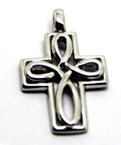 Kaedesigns, Genuine Sterling Silver 925 Celtic Cross Pendant