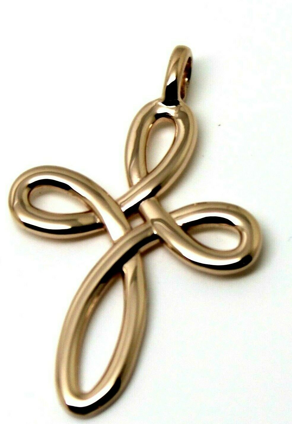 Kaedesigns, Large 9ct Yellow Or Rose Or White Gold Fancy Celtic Cross Pendant 402