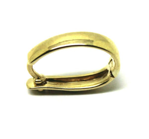 Genuine Sterling Silver (yellow gold plated) Enhancer Clasp 13mm Large