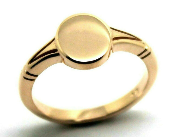 Size P Kaedesigns New Genuine Solid New 9ct 9K Yellow, Rose or White Gold Oval Signet Ring