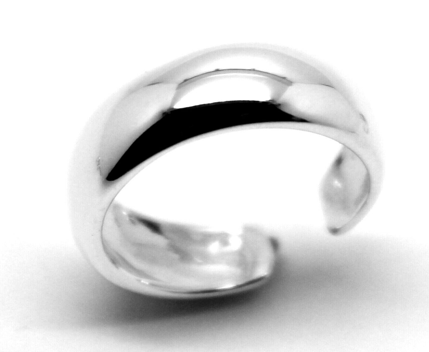 Kaedesigns New Genuine Sterling Silver Plain Dome Toe Ring